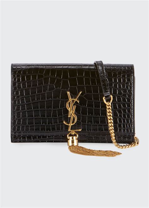 ysl tassel woc|Saint Laurent Kate Monogram YSL Tassel Wallet on a Chain.